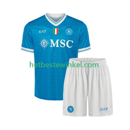SSC Napoli Voetbalshirts Kind Thuis 2025-26